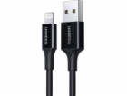 Ugreen USB-A - Lightning USB kabel 2m černý (UGR1136BLK)