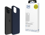 3MK Silikonový kryt pro Apple iPhone 15 Plus - tmavě modrý