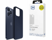3MK Silikonový kryt pro Apple iPhone 15 Pro - tmavě modrý