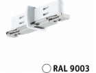 Paulmann Odpojovač kolejnic URail, bílý RAL9003 / kov