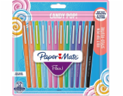 Paper Mate Gelové pero PaperMate Flair Candy Pop, střední, vícebarevné, 12 ks.