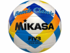Mikasa Plážový volejbal Mikasa Beach Classic bílo-modro-ž...