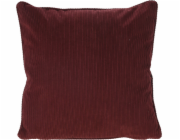 Home Styling Collection Kolekce pro domácí styling Dekorativní polštář z manšestru s lemováním, 40 x 40 cm