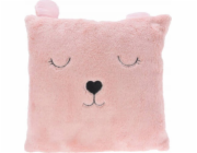 Home Styling Collection Kolekce bytového stylingu ANIMAL plyšový polštář s ušima, 43 x 43 cm