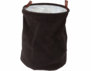 Home Styling Collection Kolekce pro domácí styling Úložný košík Boucle, rukojeti z umělé kůže, O 38 x 50 cm