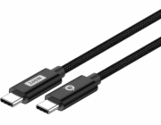 Conceptronic USB kabel CONCEPTRONIC USB-C 3.1 -> C nerezová ocel/nerezová ocel 2,00 m 5A 480Mbps nerezová ocel