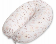 Sensillo TĚHOTENSKÝ CROISSANT XL - PASTELOVÉ MÁKY