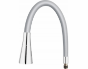 NoName Výtok W101S-B / FERRO / ELASTICO II / VÝTOK PRO DŘEZOVOU BATERII, ŠEDÝ /