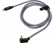 Equip USB kabel 128421 USB kabel USB4 Gen 2x2 1m USB C stříbrný