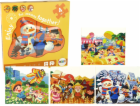 LeanToys 4 v 1 puzzle Čtyři roční období