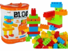 LeanToys Stavební kostky v sáčku s 86 dílky