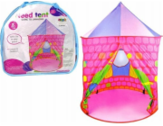 LeanToys Dětský stan s hracím domečkem