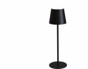 Platinet Stolní lampa STOLNÍ RESTAURAČNÍ LAMPA PLATINET BAROVÁ LAMPA VODĚODOLNÁ REGULACE IP44 DOBÍJECÍ ČERNÁ [45925]