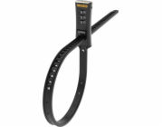 OnGuard Zipový zámek ONGUARD 8078 - 10 mm 180 cm - SZYFR černý (NOVINKA 2024)