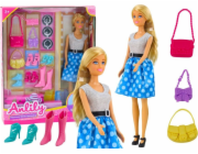 LeanToys Sada pro panenky Anlily, oblečení a doplňky