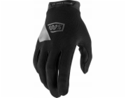 100% Rukavice 100% RIDECAMP GEL Rukavice černé - M (délka ruky 187-193 mm) (NOVINKA)