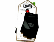 100% Rukavice 100% RIDECAMP GEL Rukavice s krátkými prsty, černé - M (délka ruky 187-193 mm) (NOVINKA)