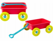 LeanToys Pískový vozík Pastelově růžový