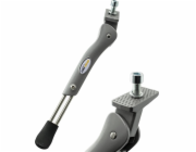 Atran Velo Atranvelo Stylo středový stojan, nastavitelný 24-28, pro elektrokolo, šroub 25 mm, stříbrný