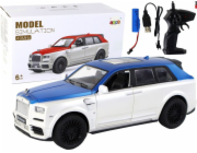 LeanToys auto na dálkové ovládání 1:20 bílo-modré