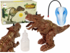 TRITON Figurka dinosaura na dálkové ovládání LeanToys dýc...