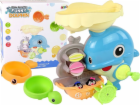 LeanToys Hračka do vany s delfínovým vodopádem a sprchový...