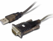 Techly USB 9pinový - DB-9, 1,5m, černý (IDATA-USB2-SER-1)