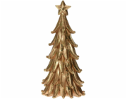 Lumarko vánoční figurka stromečku 28cm zlatá!