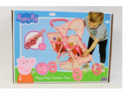 Świnka Peppa Prasátko Peppa *****Kočárek PEPPA PIG pro dvojčata 1424025 /4*