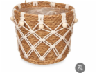 Giftdecor MAKRAMÉ boho kryt na květináč, O 21 cm
