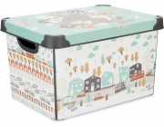 Kipit Krabice na hračky s víkem BEEP BEEP, 17 l