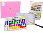 LeanToys Sada pro umělce 48 akvarelových barev, příslušen...