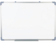LeanToys Magnetická tabule s mazáním za sucha bílá 90x60 cm