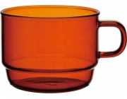 Hario Hario - Barevný hrnek na vrstvení - Skleněný jantarový hrnek 300ml