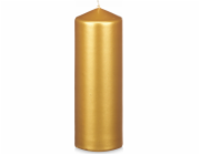 Acorde Válec svíčky LUNAR zlatý, O 7 cm