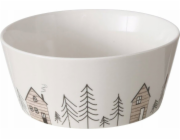 Boltze Miska s motivem zimního stromu HOMEWOOD, O15 cm