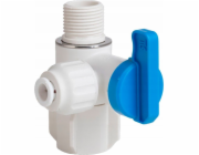 KFA Rohový uzavírací ventil pro připojení filtračních baterií 3/8”x3/8”x1/4”