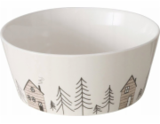 Boltze Miska s motivem zimního stromu HOMEWOOD, O15 cm