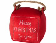 Boltze Vánoční dekorace Sametová zarážka na dveře MAILA