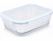 Vivalto Skleněná nádoba na potraviny, vzduchotěsná LUNCH BOX, 2,8 l