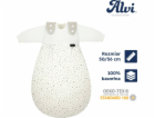 Alvi ALVI Baby-Mäxchen, 3dílný spací pytel Jersey Aqua Do...