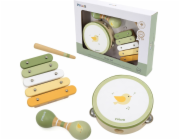Viga Toys Sada hudebních nástrojů zelená Lumarko!