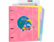 Disney Pořadač Disney Stitch - pořadač A4 s listy (4 kroužky, gumička)