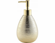 Douceur d`Interieur dávkovač mýdla Kovový dávkovač se zlatou pumpičkou, TRESOR, 9 x 17 cm