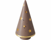 Boltze Home Figurka vánočního stromečku z přírodního kamene LAMORA, 16 cm