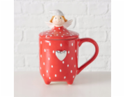 Boltze Home Hrnek na vaření MALENA s víčkem, 360 ml