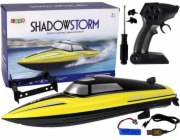 LeanToys Motorový člun R/C 2.4G Žlutý