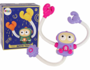 LeanToys hračka do vany, krab, kosmonaut, sprcha na baterie