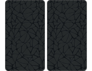 Kesper krájecí prkénko ze skla, kuchyňské talíře, tvrzené skleněné mozaiky