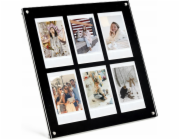 LoveInstant Stojan na 6 fotografií pro Fujifilm INSTAX Mini / Xiaomi / Polaroid / Canon / HP / Kodak - ZINK / černý